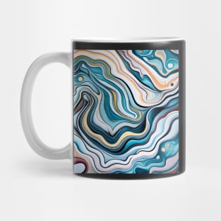 Abstract fluid art Mug